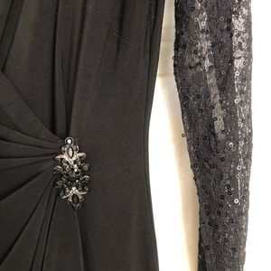 Little black dress sequins